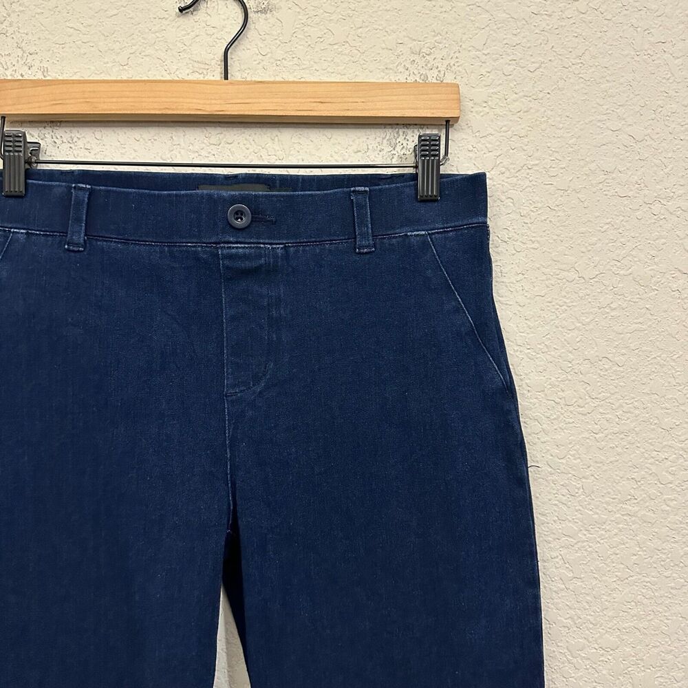 BETABRAND Yoga Denim Jeans Blue Mid Rise Boot Cut Flare Y2K Bratz - Picture 4 of 12
